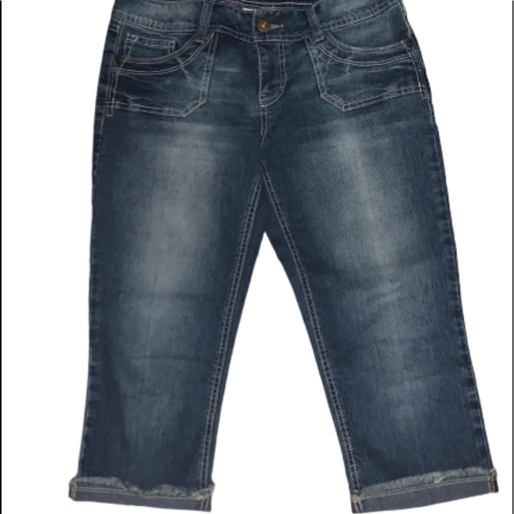 SO washed cropped/Ankle jeans